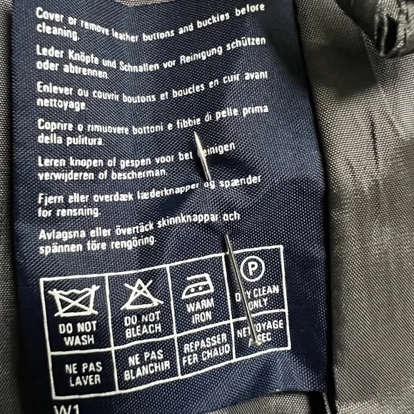 Vintage Burberry's Nova Check long wool drop pleated skirt women’s UK 10/US 4-6 - Picture 10 of 11